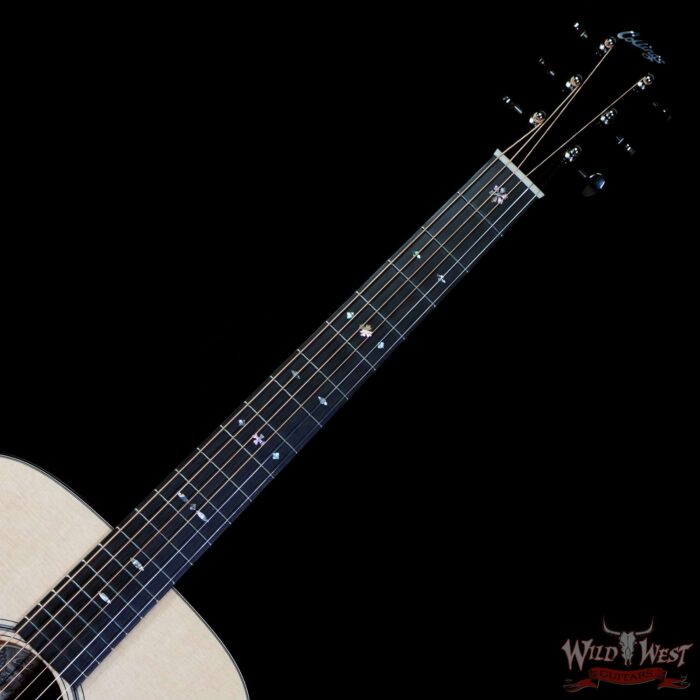 Collings D Serise Dreadnought D1 Sitka Spruce Top Honduran Mahogany Back & Sides 45 Style Snowflake Inlays Natural - Image 4