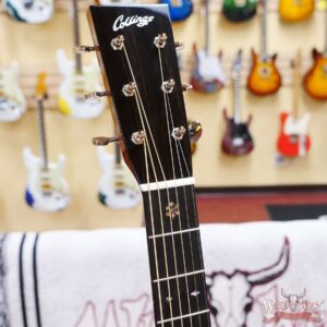 Collings D Serise Dreadnought D1 Sitka Spruce Top Honduran Mahogany Back & Sides 45 Style Snowflake Inlays Natural - Image 7