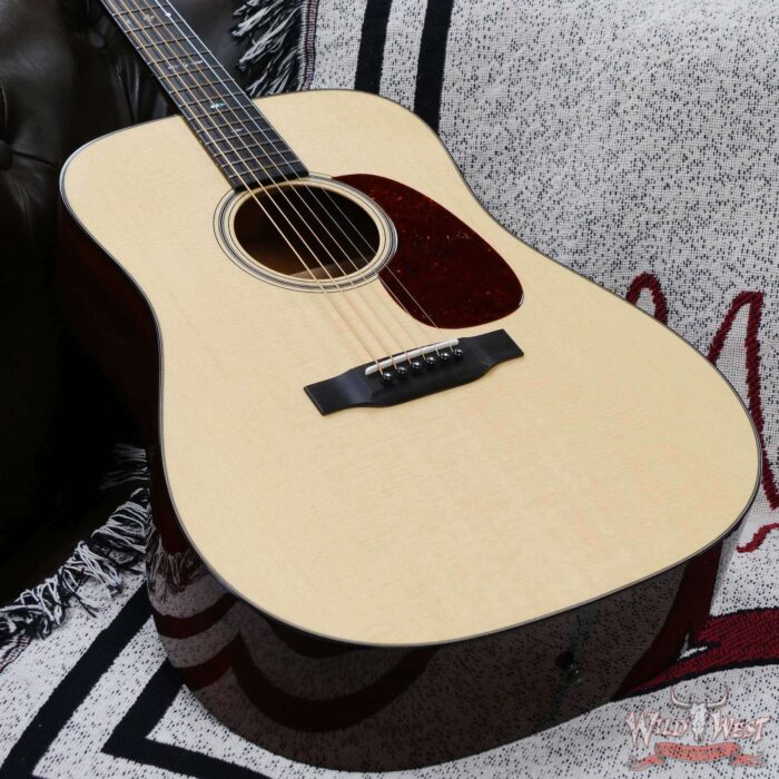 Collings D Serise Dreadnought D1 Sitka Spruce Top Honduran Mahogany Back & Sides 45 Style Snowflake Inlays Natural - Image 9