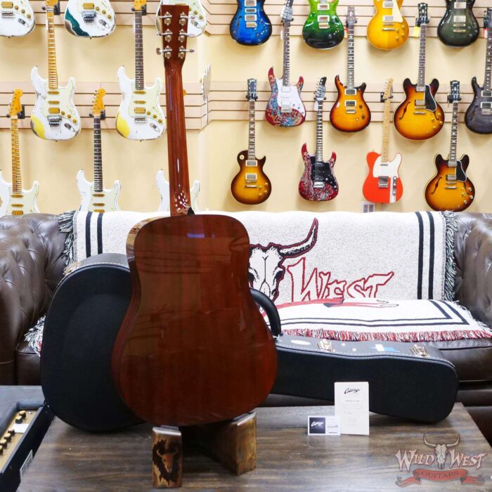 Collings D Serise Dreadnought D1 Sitka Spruce Top Honduran Mahogany Back & Sides 45 Style Snowflake Inlays Natural - Image 10