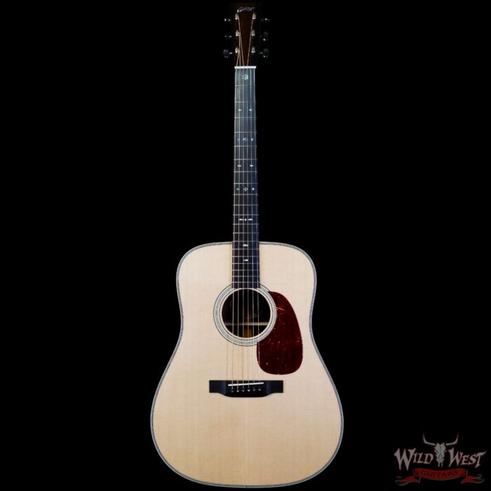 Collings D Serise Dreadnought D2H Sitka Spruce Top East Indian Rosewood Back & Sides 45 Style Snowflake Inlays Natural - Image 3