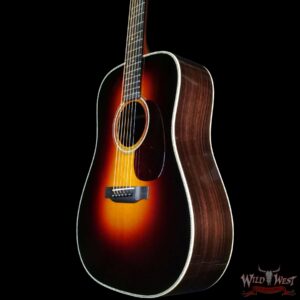 Collings D Serise Dreadnought D2H Sitka Spruce Top East Indian Rosewood Back & Sides 45 Style Snowflake Inlays Sunburst - Image 2