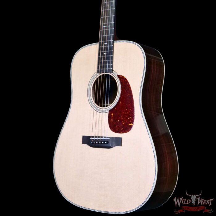 Collings D Serise Dreadnought D2H Sitka Spruce Top East Indian Rosewood Back & Sides 42 Style Snowflake Inlays Natural 4.75 LBS - Image 2