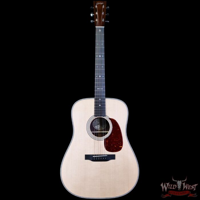 Collings D Serise Dreadnought D2H Sitka Spruce Top East Indian Rosewood Back & Sides 42 Style Snowflake Inlays Natural 4.75 LBS - Image 3