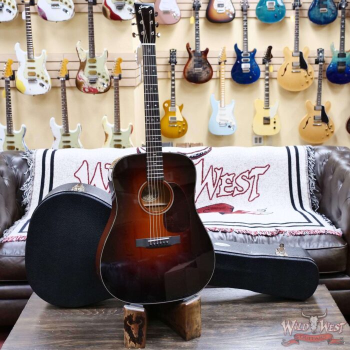 Collings D Serise Dreadnought D1 Sitka Spruce Top Honduran Mahogany Back & Sides 42 Style Snowflake Inlays Sunbusrt - Image 6