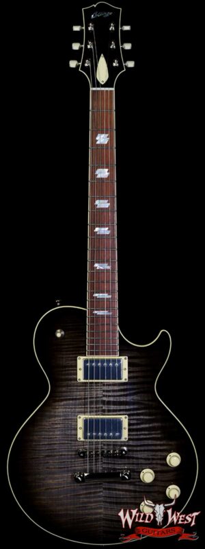 Colling CL Serise City Limited Deluxe Flame Maple Top Charcoal Burst
