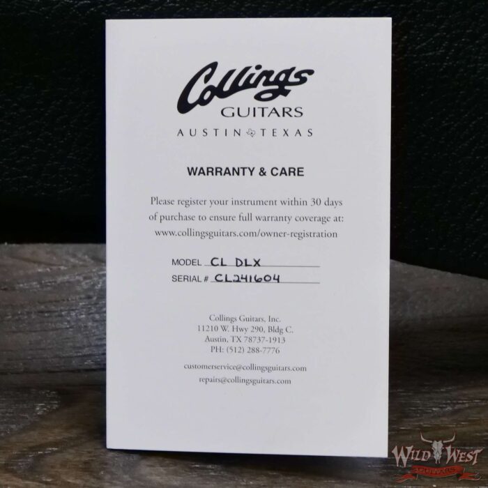 Collings CL Series City Limits Deluxe Premium Flame Top Blonde 8.00 LBS - Image 12
