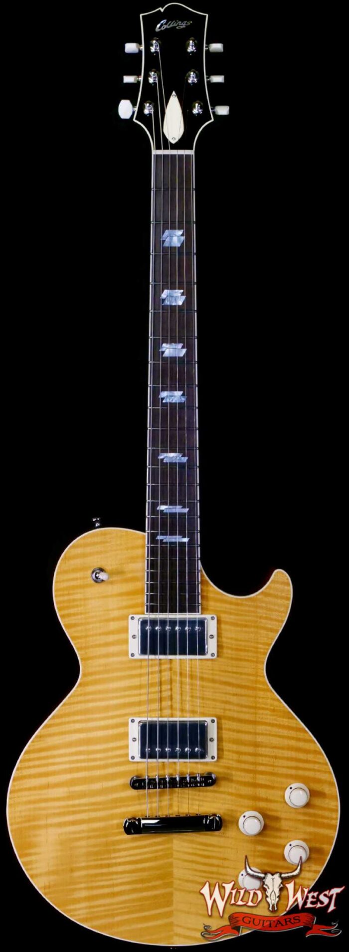Collings CL Series City Limits Deluxe Premium Flame Top Blonde 8.00 LBS - Image 1