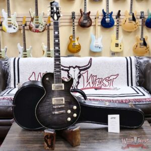 Collings CL Series City Limits Deluxe Premium Flame Top Acid Wash Charcoal Burst 8.10 LBS - Image 5