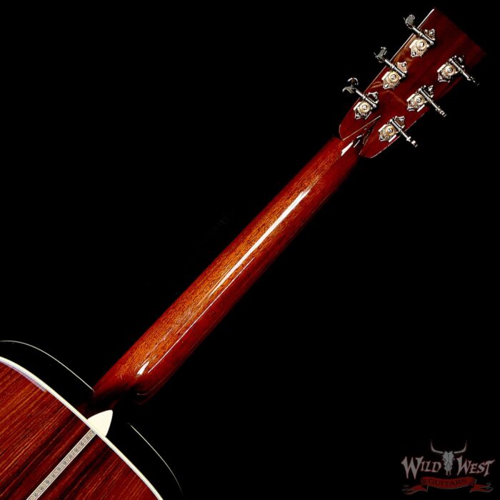 Collings D Serise Dreadnought D2H Sitka Spruce Top East Indian Rosewood Back & Sides Diamonds & Squares Inlays Natural - Image 5