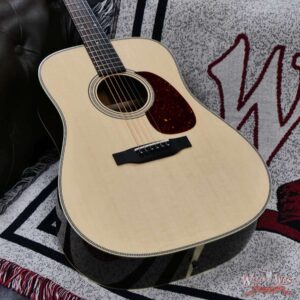 Collings D Serise Dreadnought D2H Sitka Spruce Top East Indian Rosewood Back & Sides Diamonds & Squares Inlays Natural - Image 11