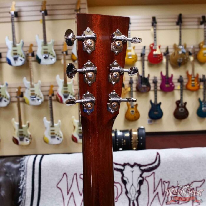 Collings OM Series OM1 Sitka Spruce Top Honduran Mahogany Back & Sides 45 Style Snowflake Inlays Natural 3.95 LBS - Image 10