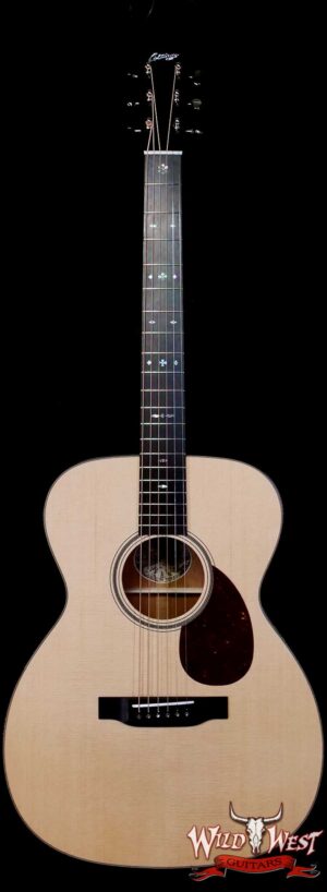 Collings OM Series OM1 Sitka Spruce Top Honduran Mahogany Back & Sides 45 Style Snowflake Inlays Natural 3.95 LBS