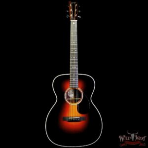 Collings OM Series OM2H Sitka Spruce Top East Indian Rosewood Back & Sides 45 Style Snowflake Inlays Sunburst Top - Image 3