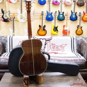 Collings OM Series OM2H Sitka Spruce Top East Indian Rosewood Back & Sides 45 Style Snowflake Inlays Sunburst Top - Image 10