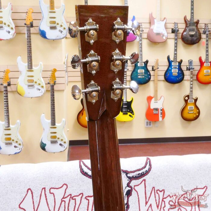 Collings OM Series OM2H Sitka Spruce Top East Indian Rosewood Back & Sides 45 Style Snowflake Inlays Sunburst Top - Image 11