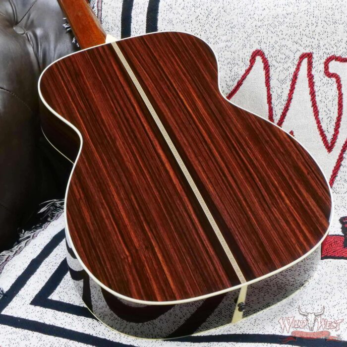 Collings OM Series OM2H Sitka Spruce Top East Indian Rosewood Back & Sides 45 Style Snowflake Inlays Sunburst Top - Image 12