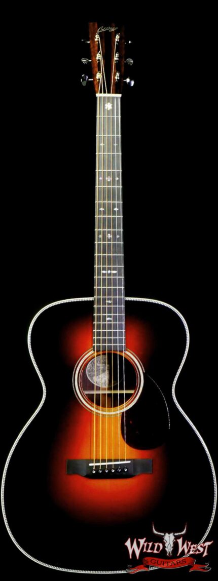 Collings OM Series OM2H Sitka Spruce Top East Indian Rosewood Back & Sides 45 Style Snowflake Inlays Sunburst Top