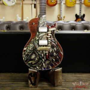 Paul Reed Smith PRS Singlecut Dragon 2002 #23 Brazilian Rosewood Neck and Board Black Cherry - Image 13
