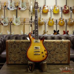 PRS Private Stock Graveyard Limited McCarty 594 Flame Maple Top Madagascar Rosewood Board Dark Cherry Smoked Burst - Image 11