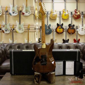 Fender Custom Shop Paul Waller Masterbuilt Artisan Claro Walnut Stratocaster HSS African Blackwood Board - Image 16