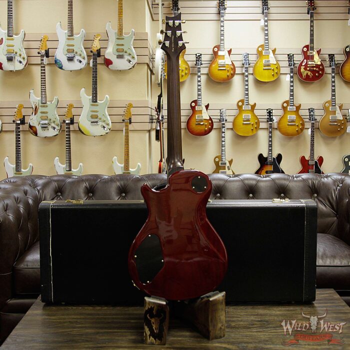 Paul Reed Smith PRS Singlecut Dragon 2002 #23 Brazilian Rosewood Neck and Board Black Cherry - Image 17
