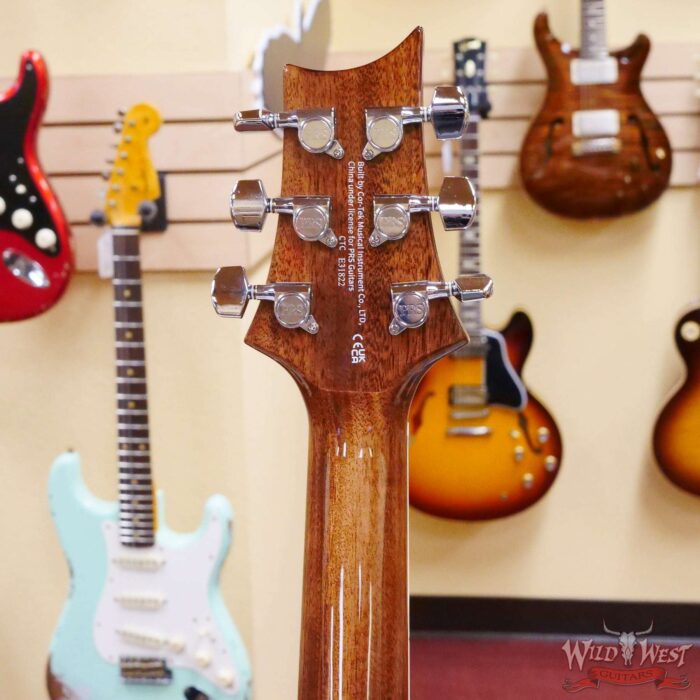 Paul Reed Smith PRS SE A40E Ebony Fretboard Ovangkol Side & Back Electric Acoustic Guitar Tobacco Sunburst - Image 8