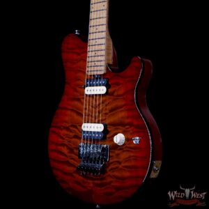 Ernie Ball Music Man Axis Roasted Amber Quilt - Image 2