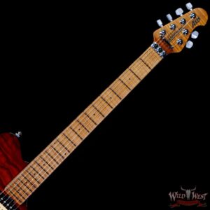 Ernie Ball Music Man Axis Roasted Amber Quilt - Image 4