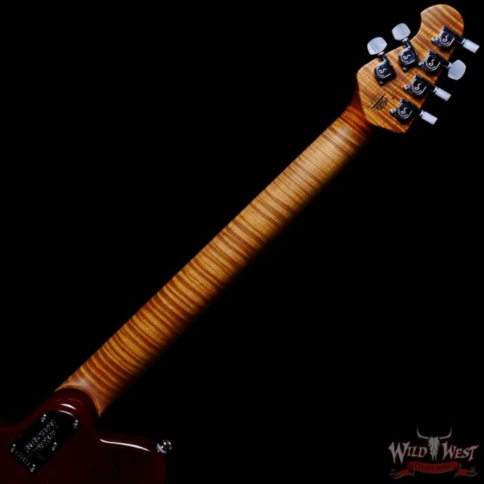 Ernie Ball Music Man Axis Roasted Amber Quilt - Image 5