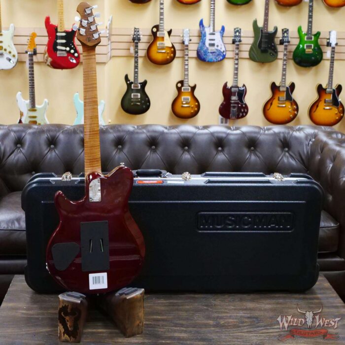 Ernie Ball Music Man Axis Roasted Amber Quilt - Image 9