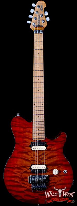 Ernie Ball Music Man Axis Roasted Amber Quilt