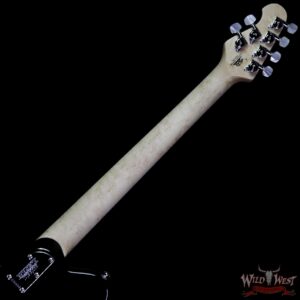 Ernie Ball Music Man Axis Super Sport Quilt Maple Top Birdseye Maple Neck Rosewood Board Balboa Blue Burst - Image 6