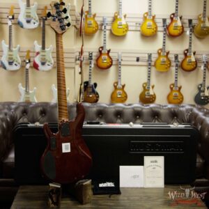 Ernie Ball Music Man BFR StingRay 5 HH Bass Quilt Maple Top Roasted Flame Maple Neck Translucent Orange #79 of 91 - Image 11