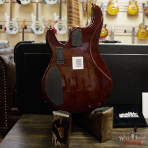 Ernie Ball Music Man BFR StingRay 5 HH Bass Quilt Maple Top Roasted Flame Maple Neck Translucent Orange #79 of 91 - Image 12