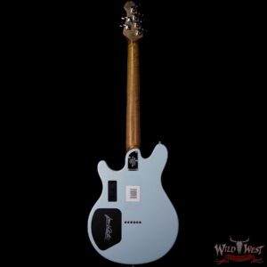 Ernie Ball Music Man BFR Limited Edition #54 of 68 Valentine Rosewood Board Baby Blue Signed by James Valentine - Image 5