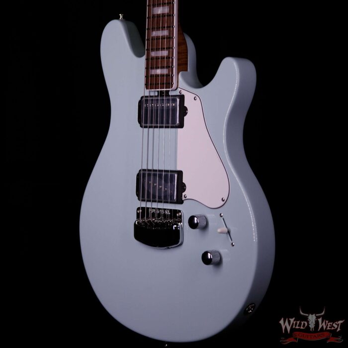 Ernie Ball Music Man BFR Limited Edition #54 of 68 Valentine Rosewood Board Baby Blue Signed by James Valentine - Image 2
