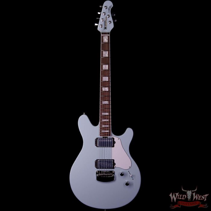Ernie Ball Music Man BFR Limited Edition #54 of 68 Valentine Rosewood Board Baby Blue Signed by James Valentine - Image 4