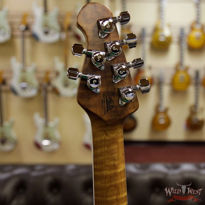 Ernie Ball Music Man BFR Limited Edition #54 of 68 Valentine Rosewood Board Baby Blue Signed by James Valentine - Image 9