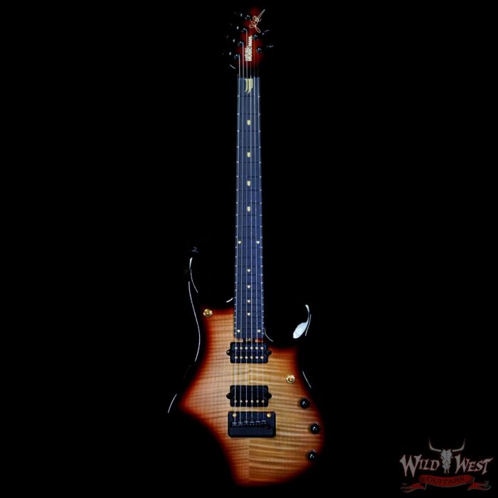 Ernie Ball Music Man John Petrucci 20th Anniversary JP6 JP-XX Honey Butter - Image 3