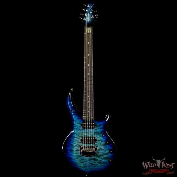 Ernie Ball Music Man Majesty 6 Piezo Ebony Board Hydrospace #154 of 175 - Image 3