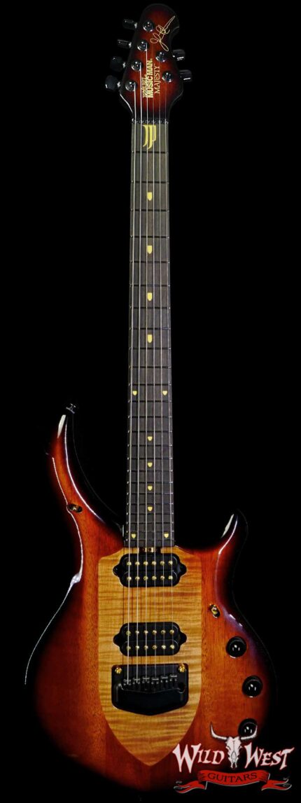 Ernie Ball Music Man John Petrucci Majesty 6 20th Anniversary Honey Butter