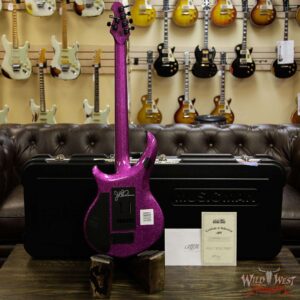 Ernie Ball Music Man BFR Majesty Limited #45 of 74 Signed by John Petrucci Fuchsia Sparkle - Image 15