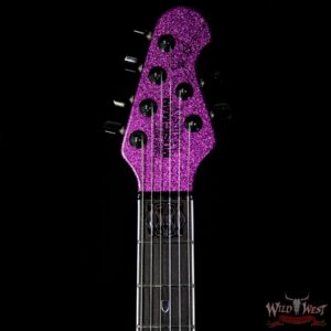 Ernie Ball Music Man BFR Majesty Limited #45 of 74 Signed by John Petrucci Fuchsia Sparkle - Image 8