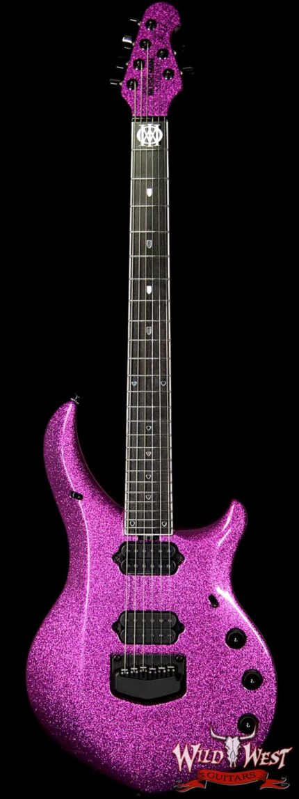 Ernie Ball Music Man BFR Majesty Limited #45 of 74 Signed by John Petrucci Fuchsia Sparkle