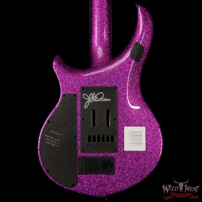 Ernie Ball Music Man BFR Ball Family Reserve Majesty Limited #23 of 74 Signed by John Petrucci Fuchsia Sparkle - Image 6