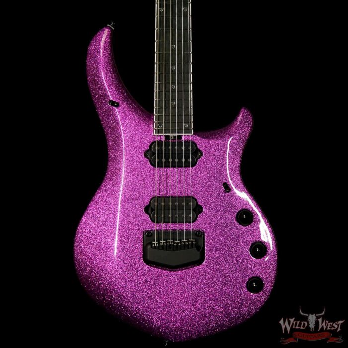 Ernie Ball Music Man BFR Ball Family Reserve Majesty Limited #23 of 74 Signed by John Petrucci Fuchsia Sparkle - Image 3