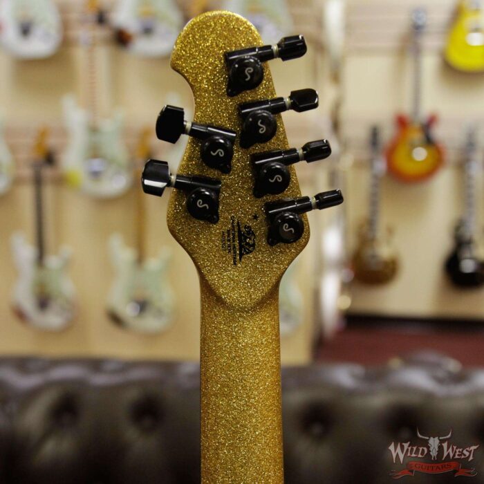 Ernie Ball Music Man BFR Ball Family Reserve Majesty Limited #12 of 77 Signed by John Petrucci Deep Gold Sparkle - Image 10