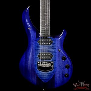 Ernie Ball Music Man John Petrucci Majesty Monarchy Ebony Board Imperial Blue - Image 3