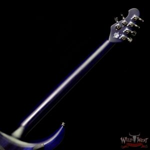 Ernie Ball Music Man John Petrucci Majesty Monarchy Ebony Board Imperial Blue - Image 11
